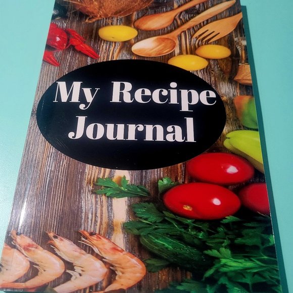 My Recipe Writing Journal, 150 Pages Paperback - Picture 1 of 3